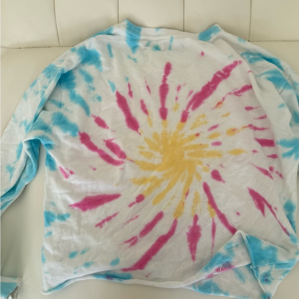 Spiritual gangster tie dye top